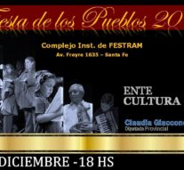 La “Fiesta de los Pueblos” será el 4 de diciembre en Santa Fe