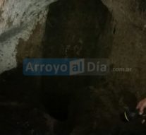 Arroyo Seco: Hallaron un pozo con posible origen histórico en Plaza 9 de Julio