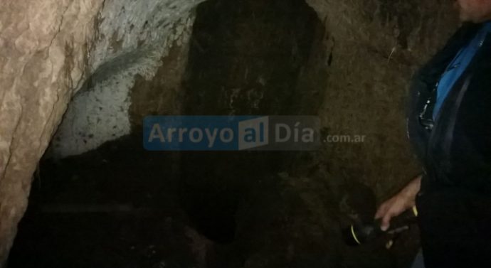 Arroyo Seco: Hallaron un pozo con posible origen histórico en Plaza 9 de Julio