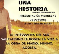 Este viernes 13 de octubre se presenta “Una canción, una Historia» en Wheelwright