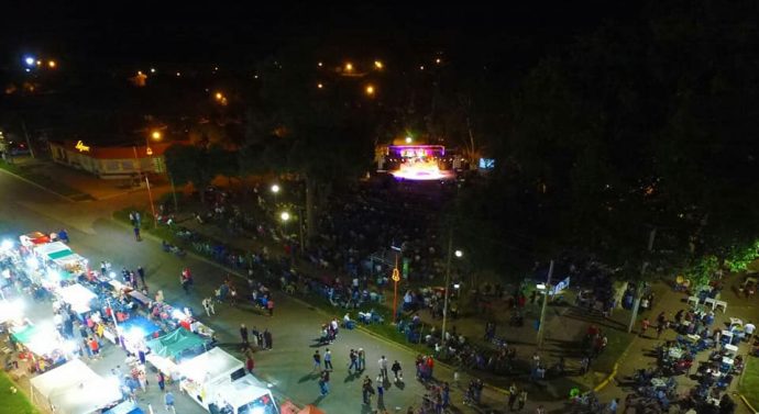 Imponente fue el Festival Folklórico de Peyrano