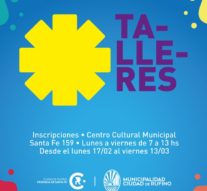 «Talleres Culturales 2020» en Rufino