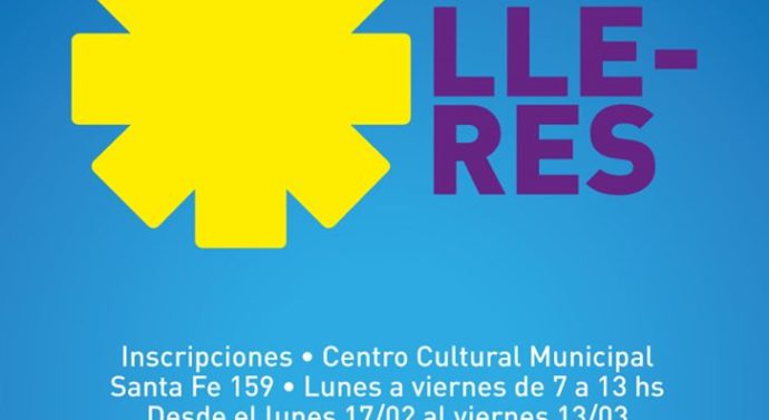 «Talleres Culturales 2020» en Rufino