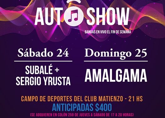 AutoShow: Una nueva propuesta en Rufino