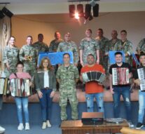 «Las Fuerzas del Acordeón» tuvo su primer ensayo en el Liceo Militar de Funes