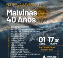 Festival Cultural en la Vigilia de Malvinas, 40 años