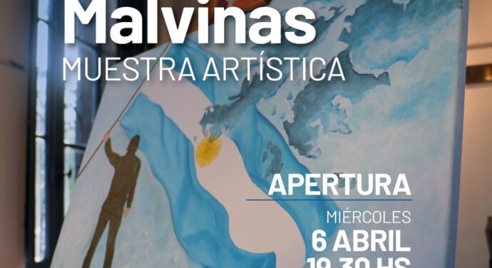 Arroyo Seco: Muestra artística «Pintando Malvinas»
