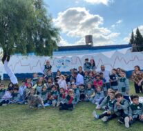 Los Molinos inauguró un mural en homenaje a Malvinas
