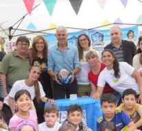 Junto a Ricardo Giusti se presentó «Arte en Pelotas» en Albarellos