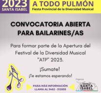 «A Todo Pulmón 2023»: Convocatoria abierta para Bailarines/as