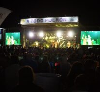 Multitudinaria noche de cierre de «A todo Pulmón» en Santa Isabel