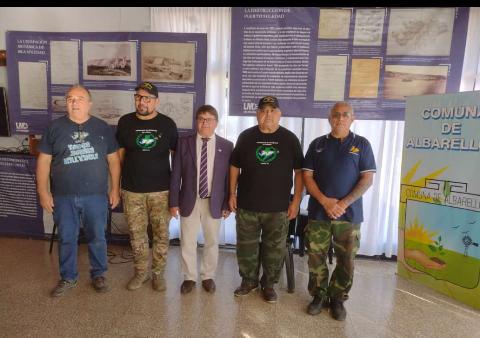 «Malvinas por los Pueblos» se inauguró en Albarellos