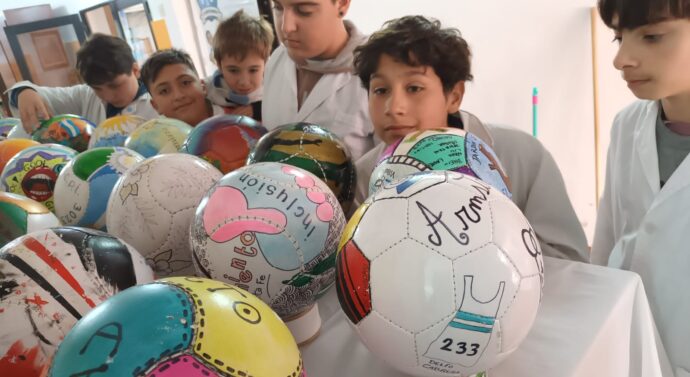 «Arte en Pelotas» y «Campeones» pasó por Cañada del Ucle