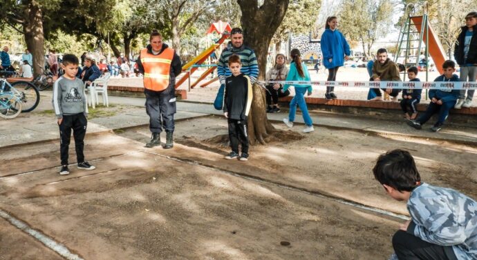 El «Torneo de Bolitas» llegó a Teodelina