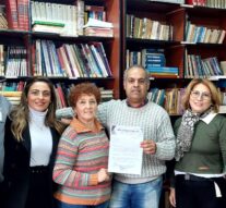 La Biblioteca Sarmiento de la comunidad de Carmen se suma al Ente Cultural Santafesino