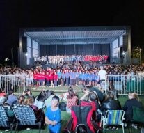 «Escuelas que cantan» fue todo un éxito en Villa Cañas