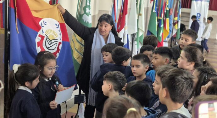 «Abanderados» pasó por la ciudad de Pérez