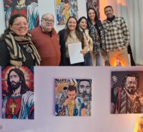 «Forma y Color» abrió sus puertas en la Biblioteca Popular Carlos Guido y Spano