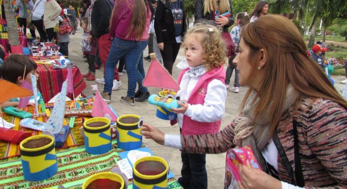 Se realizó la «Feria de Mini Artesanos» en Santa Rosa de Calchines