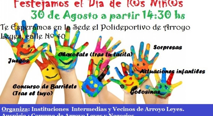 Arroyo Leyes celebra el «Día del Niño»