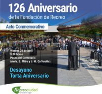 126º Aniversario de la Fundación de Recreo