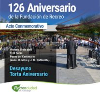 126º Aniversario de la Fundación de Recreo