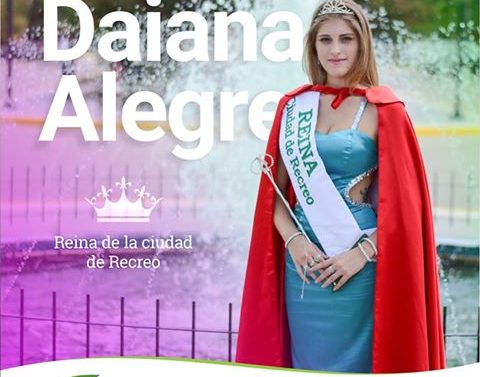 Recreo: Daiana Alegre es la nueva Reina de la ciudad