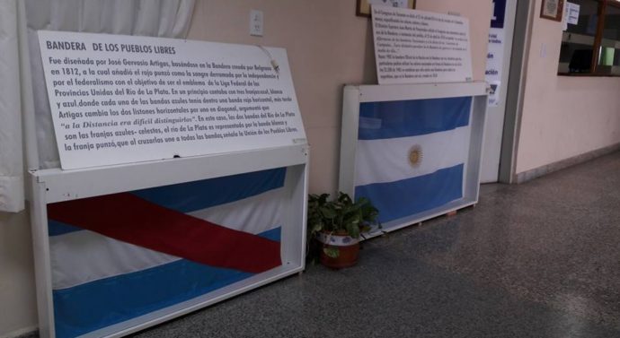 «Las Banderas de Belgrano» visitaron Monte Vera
