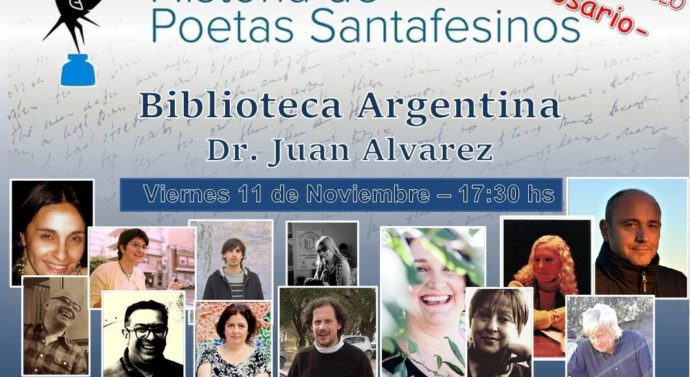 El ciclo de Poetas Santafesinos cierra el año en la Biblioteca Argentina