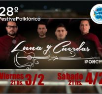 Recreo palpita la 28º edición del Festival Folklórico “Luna y Cuerdas”