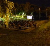 Gálvez: A cielo abierto inicio el «Cine al aire libre»