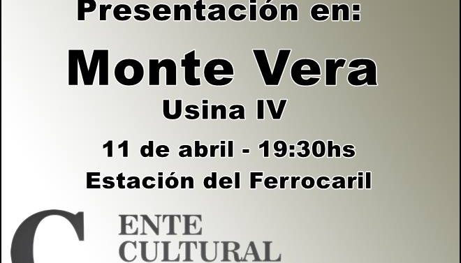 En Monte Vera se presentará el «Plan 2017» del Ente Cultural Santafesino