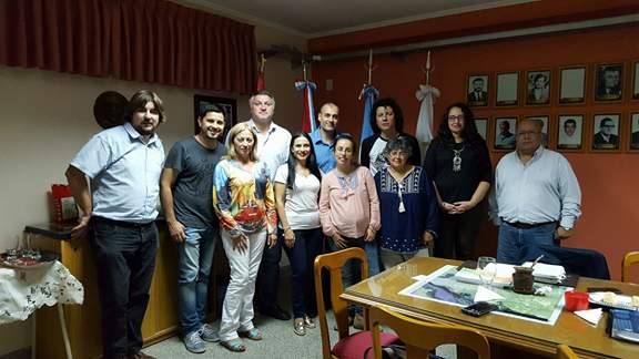 Primera reunión de la Usina Cultural IV en Monte Vera