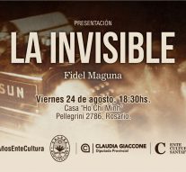 El libro «La Invisible» ganador del Concurso «De Pedroni a Pavese» se presentará en Rosario