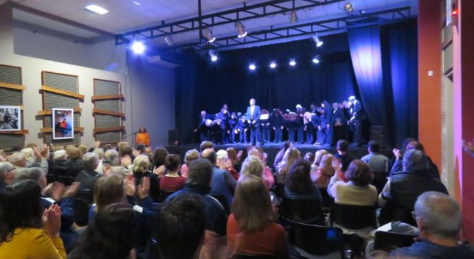 El Coro Polifónico Nacional de Ciegos inició su gira en Gálvez
