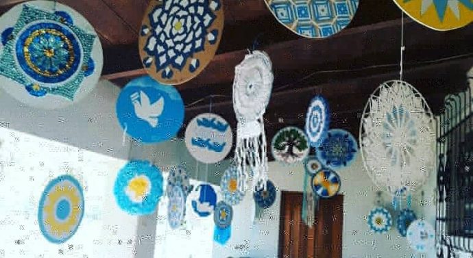 Las «Mandalas Patrias» llegaron a Punta Cayastá