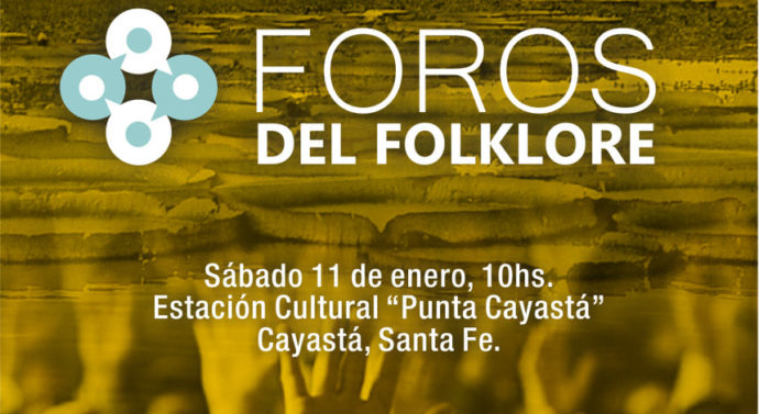 Este sábado llega el primer «Foro del Folklore» a Punta Cayastá