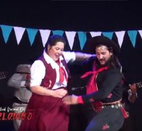 La pareja Saucedo-Moreno bailó en el Festival Nacional de Malambo y espera ser finalista