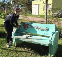 Recreo: Participantes del taller Comunitario de Mosaico Urbano intervinieron espacios de la ciudad