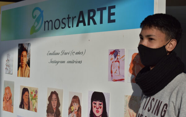 Gálvez: Se presentó una nueva Muestra del Artista  Emiliano Duré