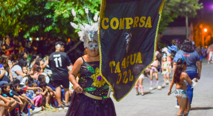 Santa Rosa de Calchines vivió su última noche de Carnaval