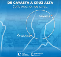 De Cayastá a Cruz Alta… «Julio Migno nos une»