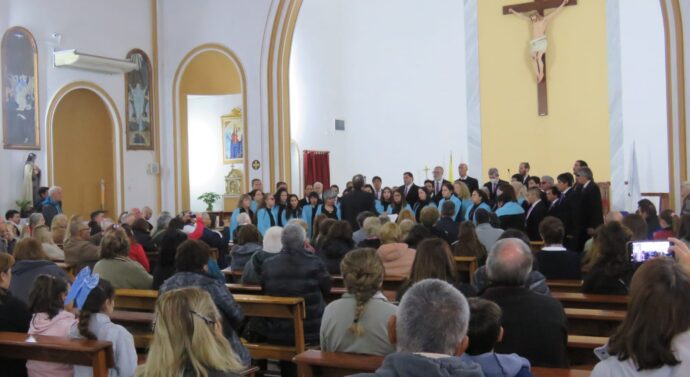 Emotivo concierto del «Coro Nacional de Ciegos» en la ciudad de Santa Fe