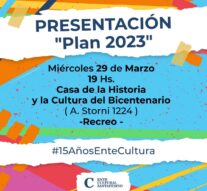 El Ente Cultural Santafesino presenta su «Plan 2023» en la ciudad de Recreo.