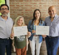 Gálvez: Se  entregaron certificados y fondos a los proyectos ganadores de las Becas CREARTE Litoral