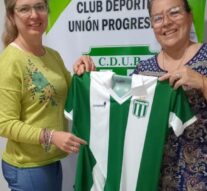 El Club Deportivo Unión Progresista de San Carlos Sud se suma a “La Pasión en mi piel”