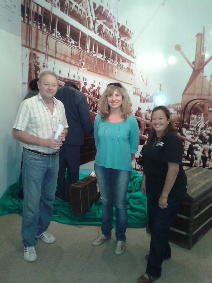 San Guillermo: Martina visitó y coordinó Tareas en el Museo Comunal