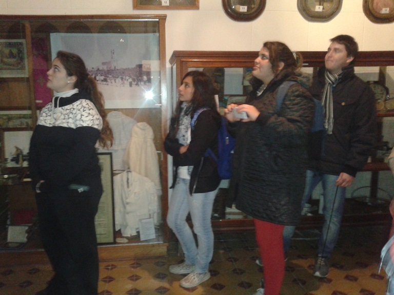 San Guillermo: Alumnos de 2° Año del E.E.M.P.A. visitaron el Museo Comunal