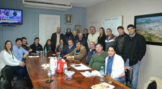 Ceres: El Ejecutivo recibió a la Asociación Ferroviaria «Los Catangos»