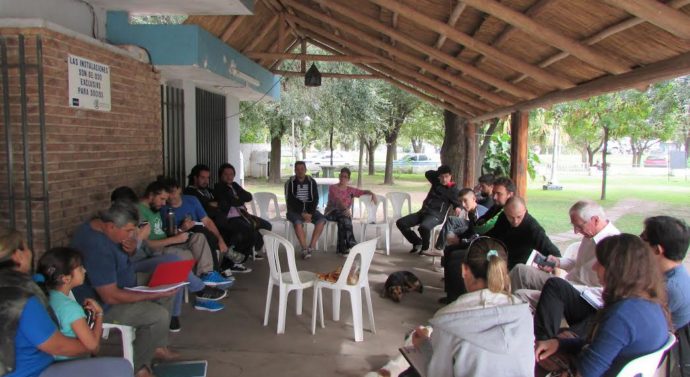 Reunión con representantes del Movimiento Nacional de Murgas